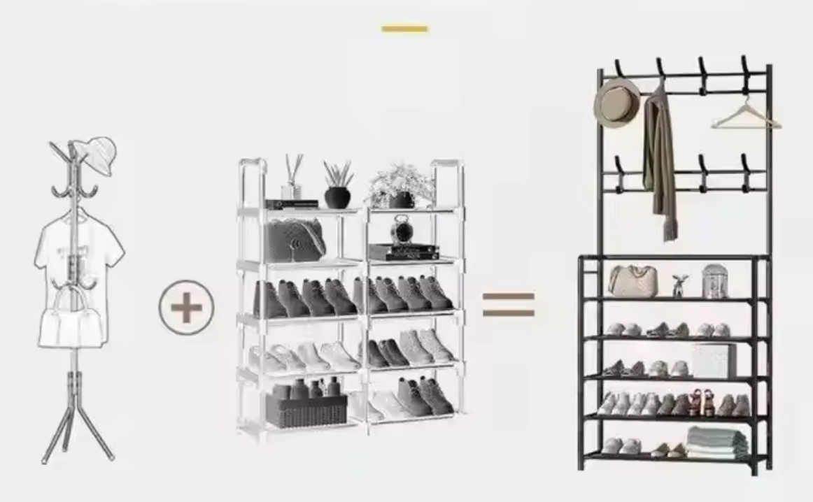 Miniatura 9 de ORGANIZADOR ZAPATERO PERCHERO 5 NIVELES